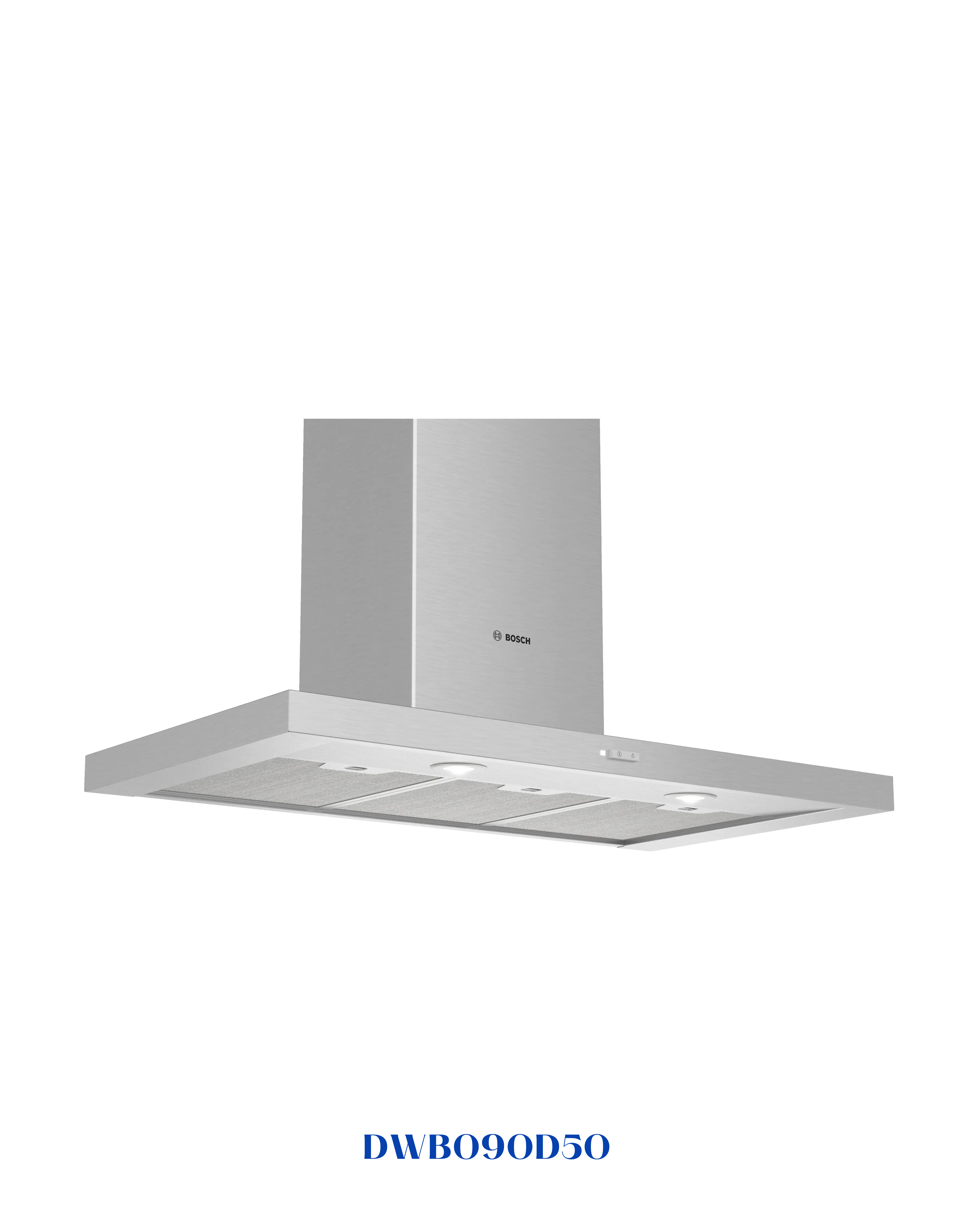 Bosch Series 2 Wall-Mounted Cooker Hood 90 cm Stainless Steel 2W