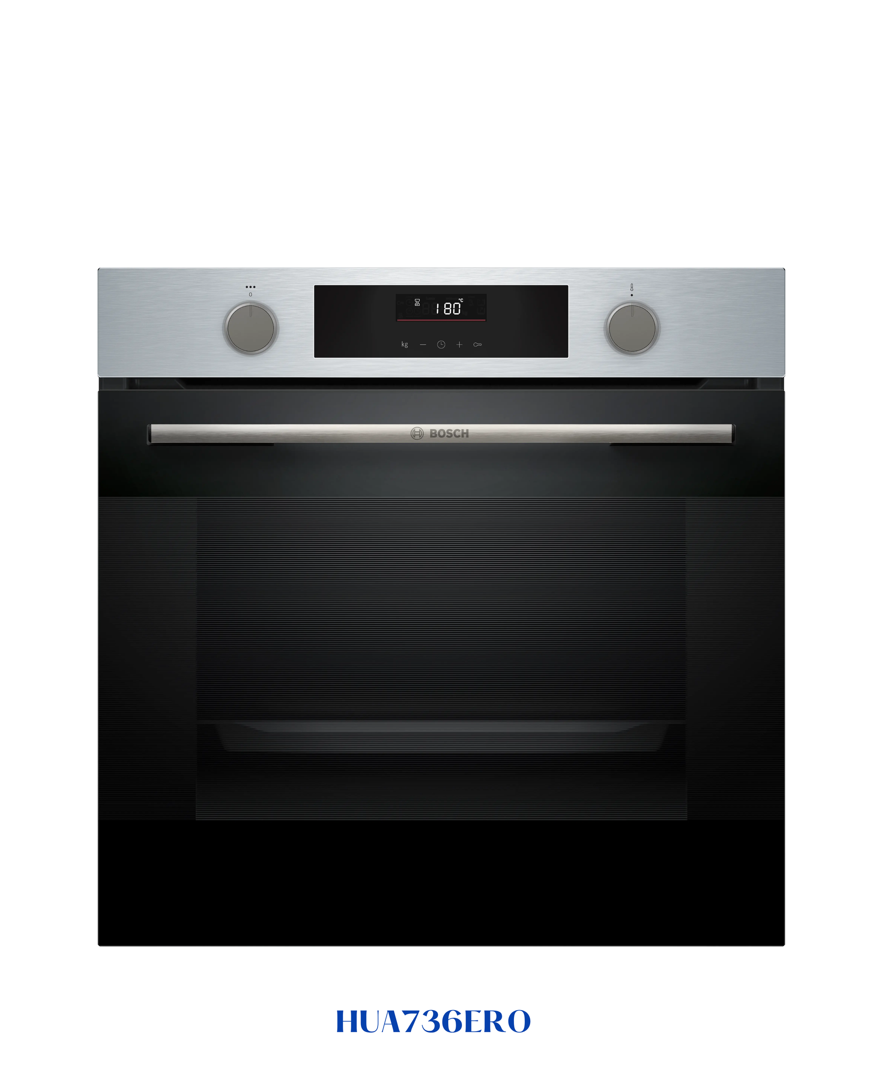 Bosch Series 4 Built-in Oven with Added Steam Function 60 × 60 cm Stainless Steel 3400W 76L