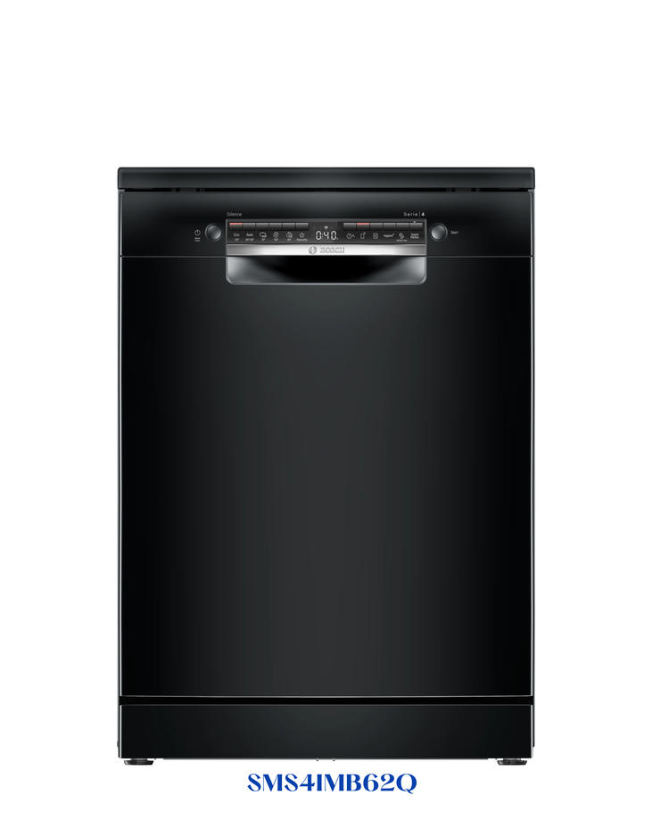 Bosch Series 4 free-standing dishwasher 60 cm Black
