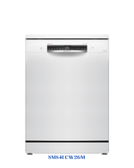 Bosch Series 4 Free-Standing Dishwasher 60 cm White 14 Place Setting