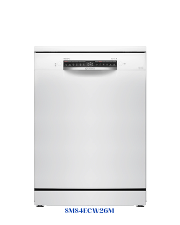 Bosch Series 4 Free-Standing Dishwasher 60 cm White 14 Place Setting