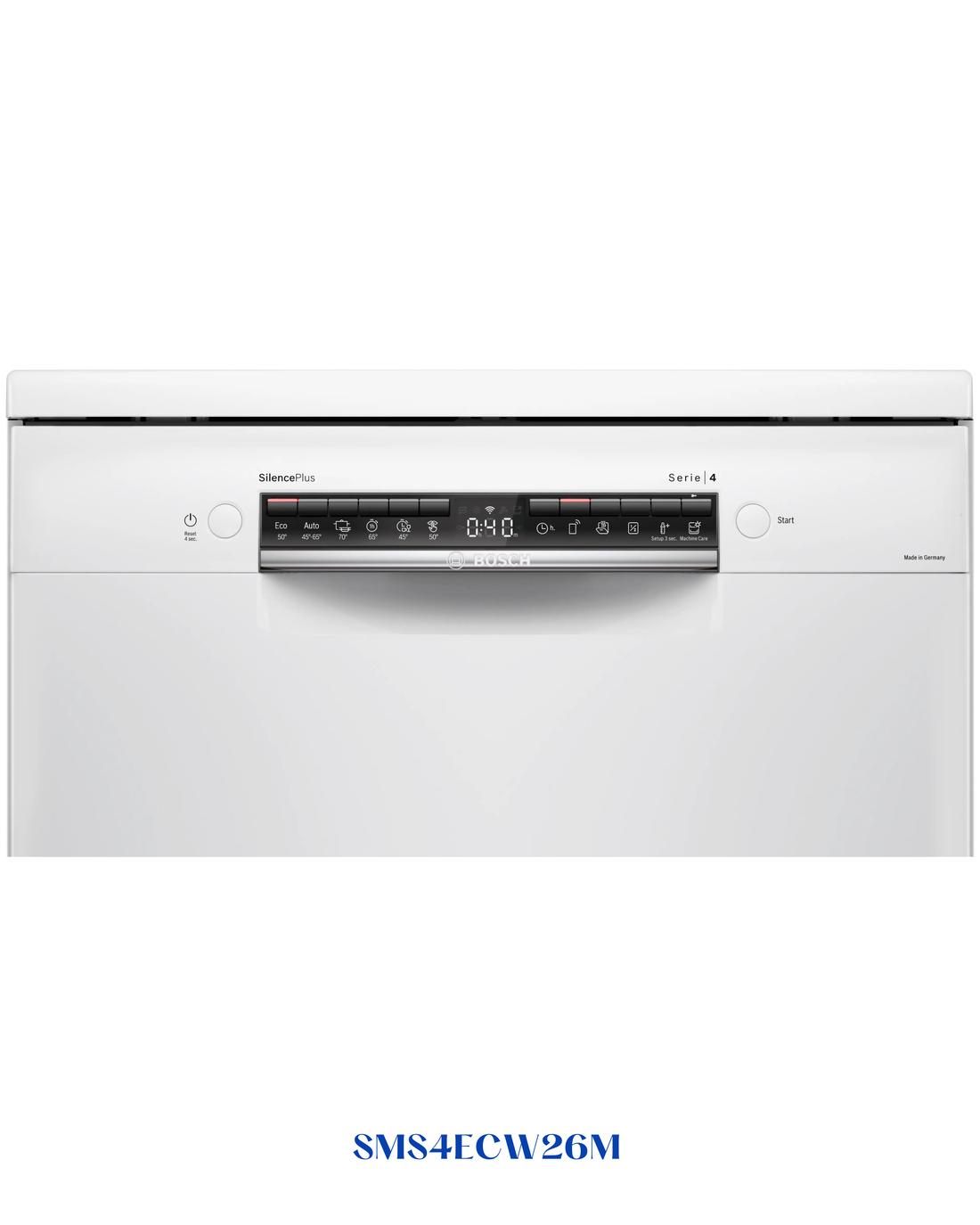 Bosch Series 4 Free-Standing Dishwasher 60 cm White 14 Place Setting