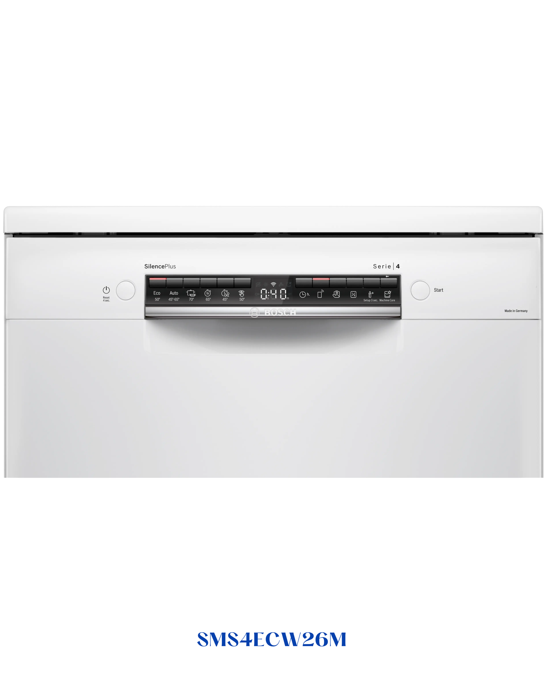 Bosch Series 4 Free-Standing Dishwasher 60 cm White 14 Place Setting