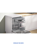 Bosch Series 4 Free-Standing Dishwasher 60 cm White 14 Place Setting