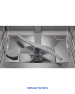 Bosch Series 4 Free-Standing Dishwasher 60 cm White 14 Place Setting