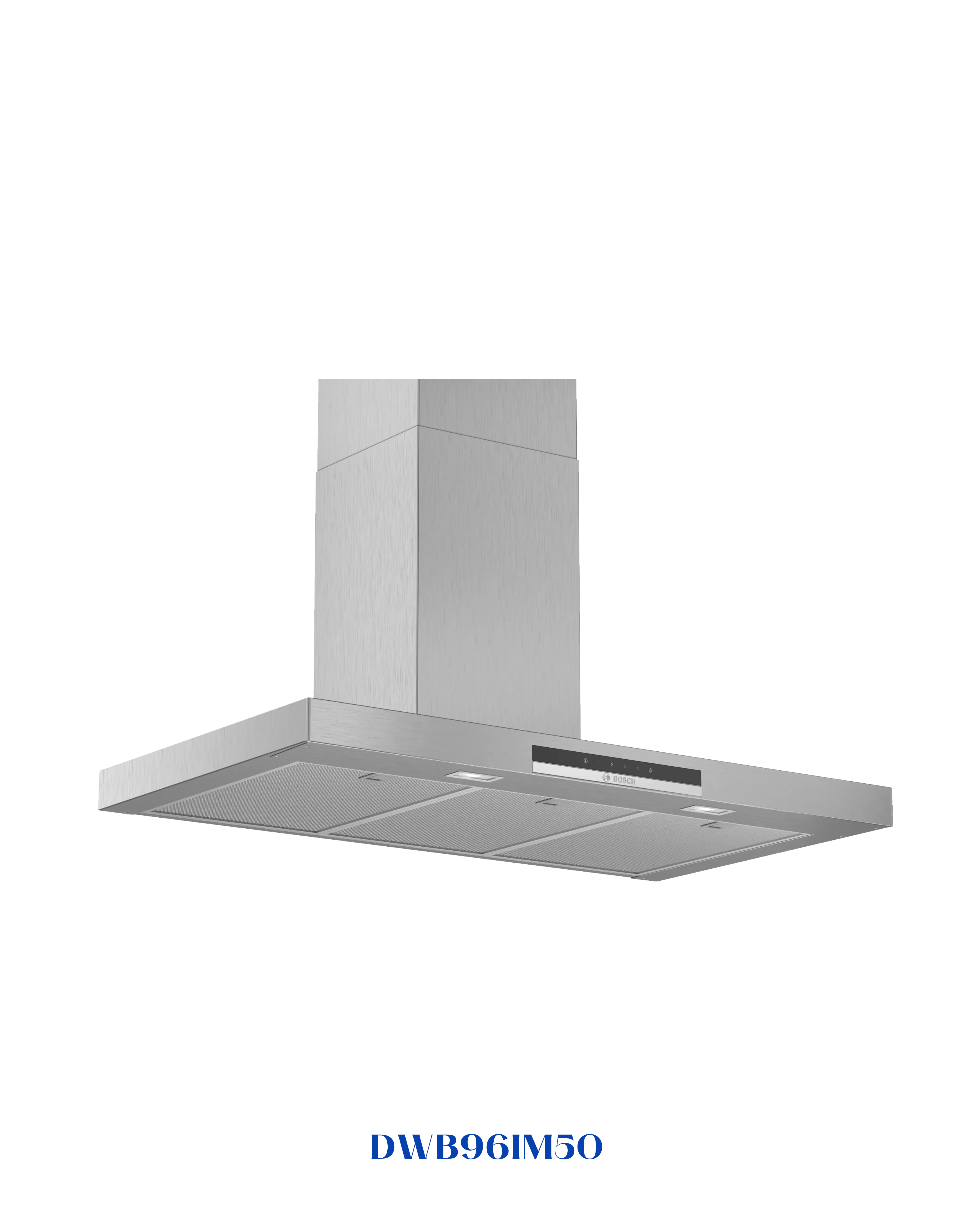Bosch Series 4 Wall-Mounted Cooker Hood 90 cm Stainless Steel