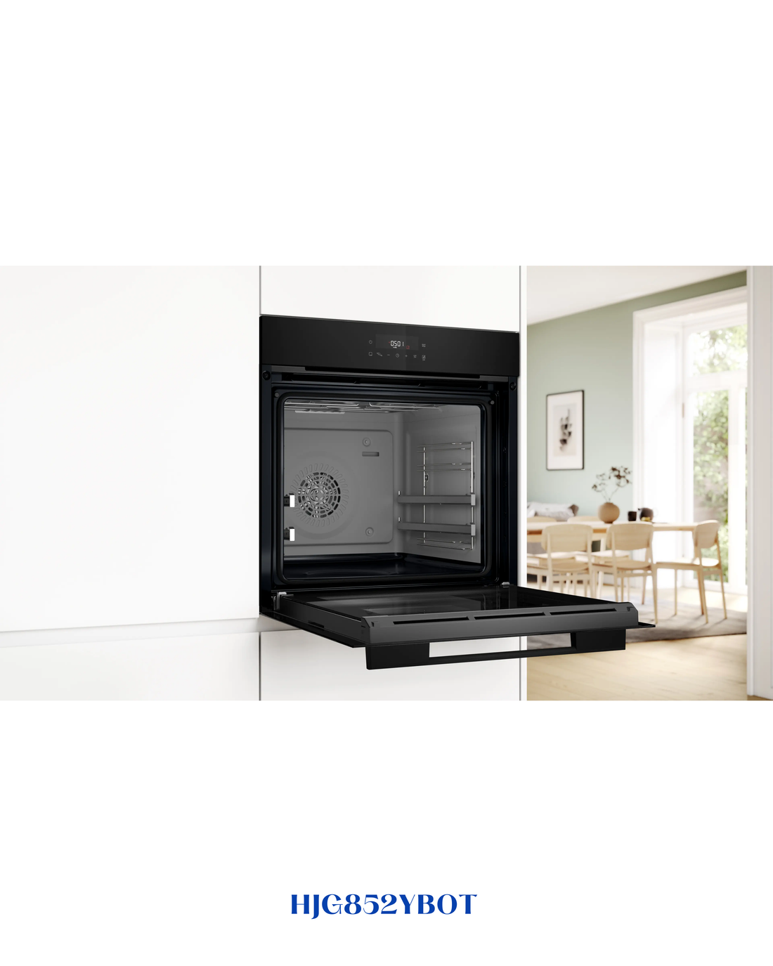 bosch Series 6 Built-in Oven 60 x 60 cm Black 76L
