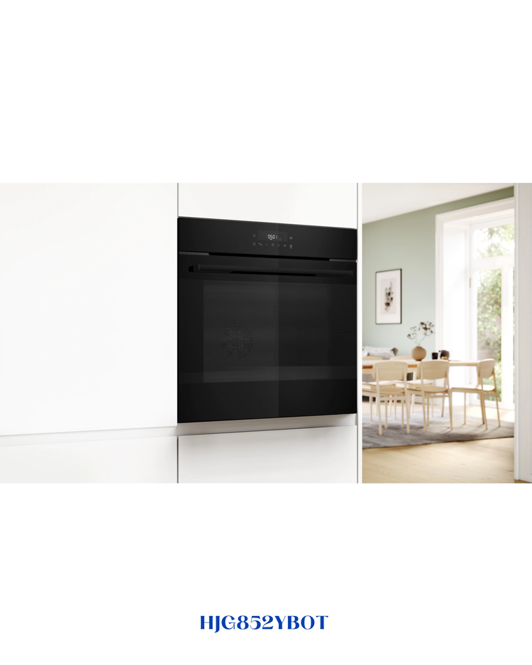bosch Series 6 Built-in Oven 60 x 60 cm Black 76L