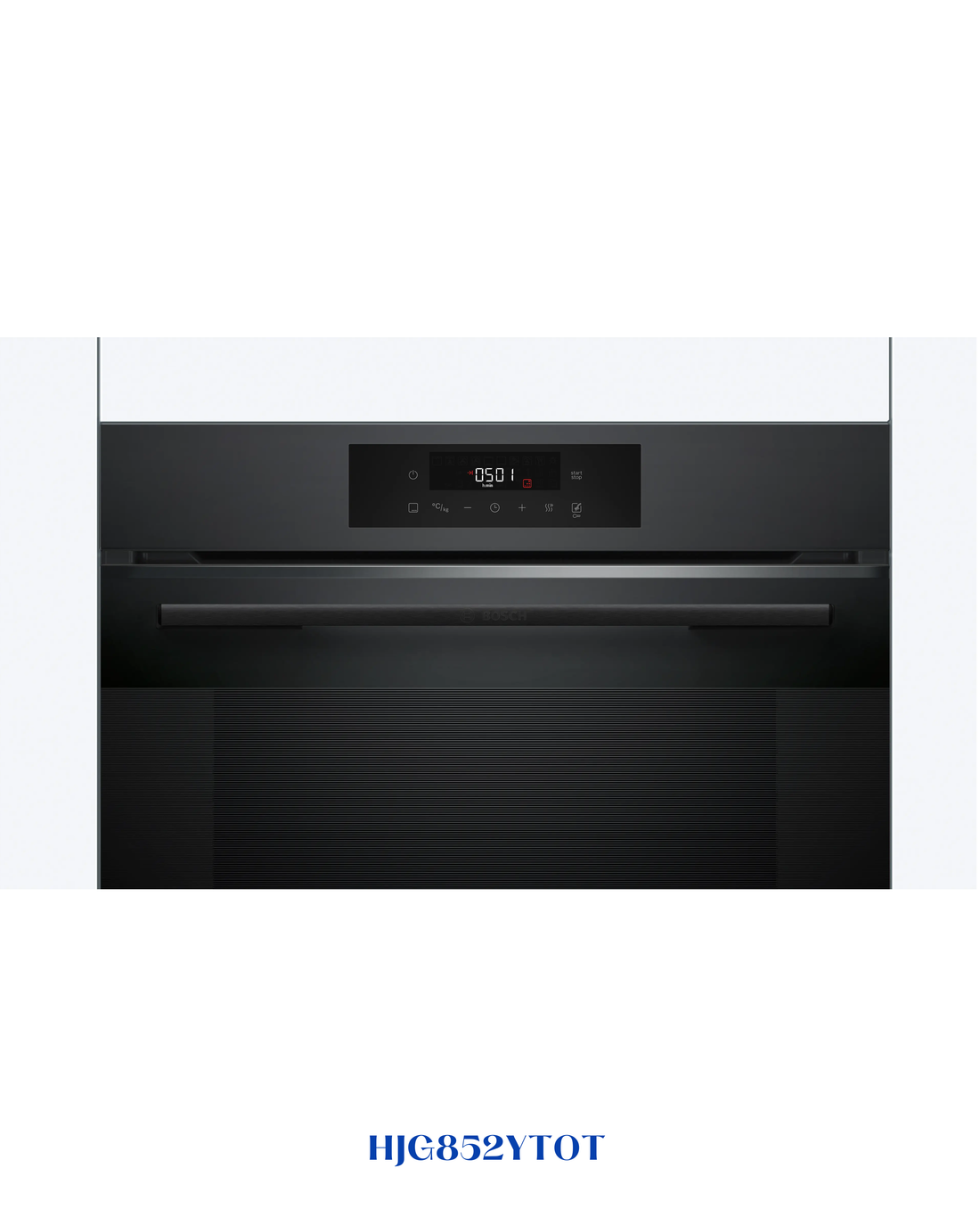 Bosch Series 6 Built-in Oven 60 x 60 cm Flat Black 76L