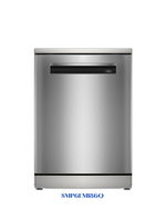 Bosch Series 6 Free-standing Dishwasher 60 cm Silver Inox 13 Place Settings