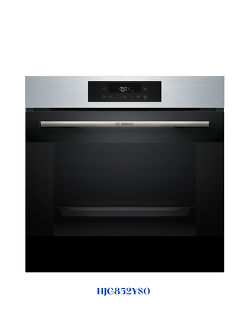 Bosch Series 6 فرن كهربائي بلت إن ستانلس 76 لتر HJG852YS0
