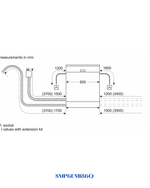 Bosch Series 6 Free-standing Dishwasher 60 cm Silver Inox 13 Place Settings