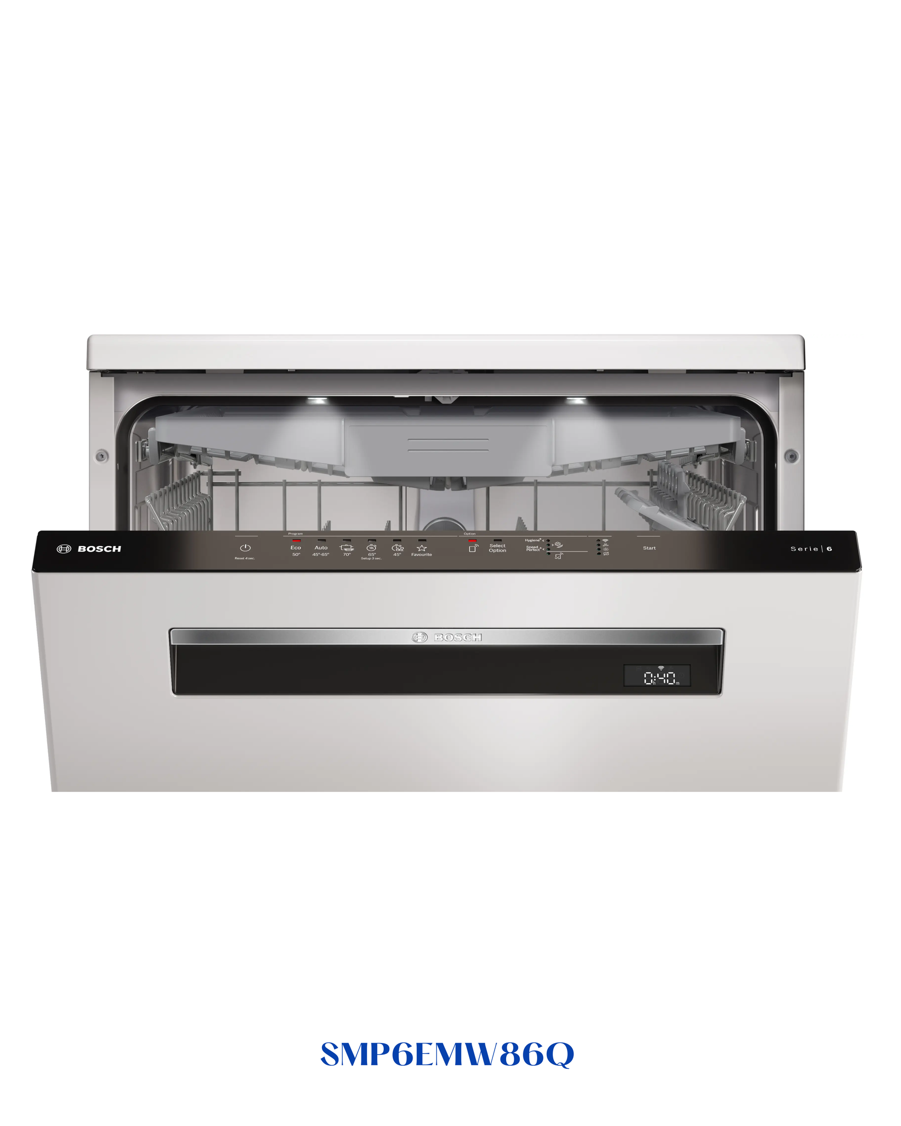 Bosch Series 6 Free-standing Dishwasher 60 cm White – 2400W