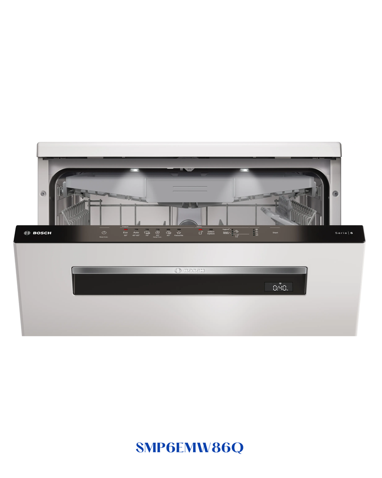 Bosch Series 6 Free-standing Dishwasher 60 cm White – 2400W