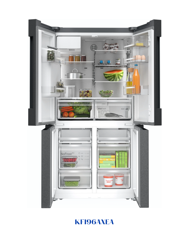 Bosch Series 6 French Door Bottom Freezer, Multi Door 574L