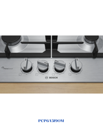 Bosch Series 6 Gas Hob 60 cm Stainless Steel