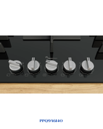 Bosch Series 6 Gas Hob 90 cm Tempered Glass Black