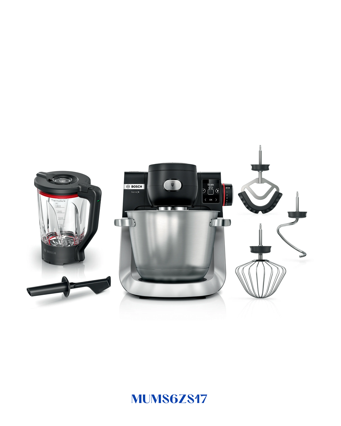 Bosch Series 6 Kitchen Machine with Scale 1600W 5.5L