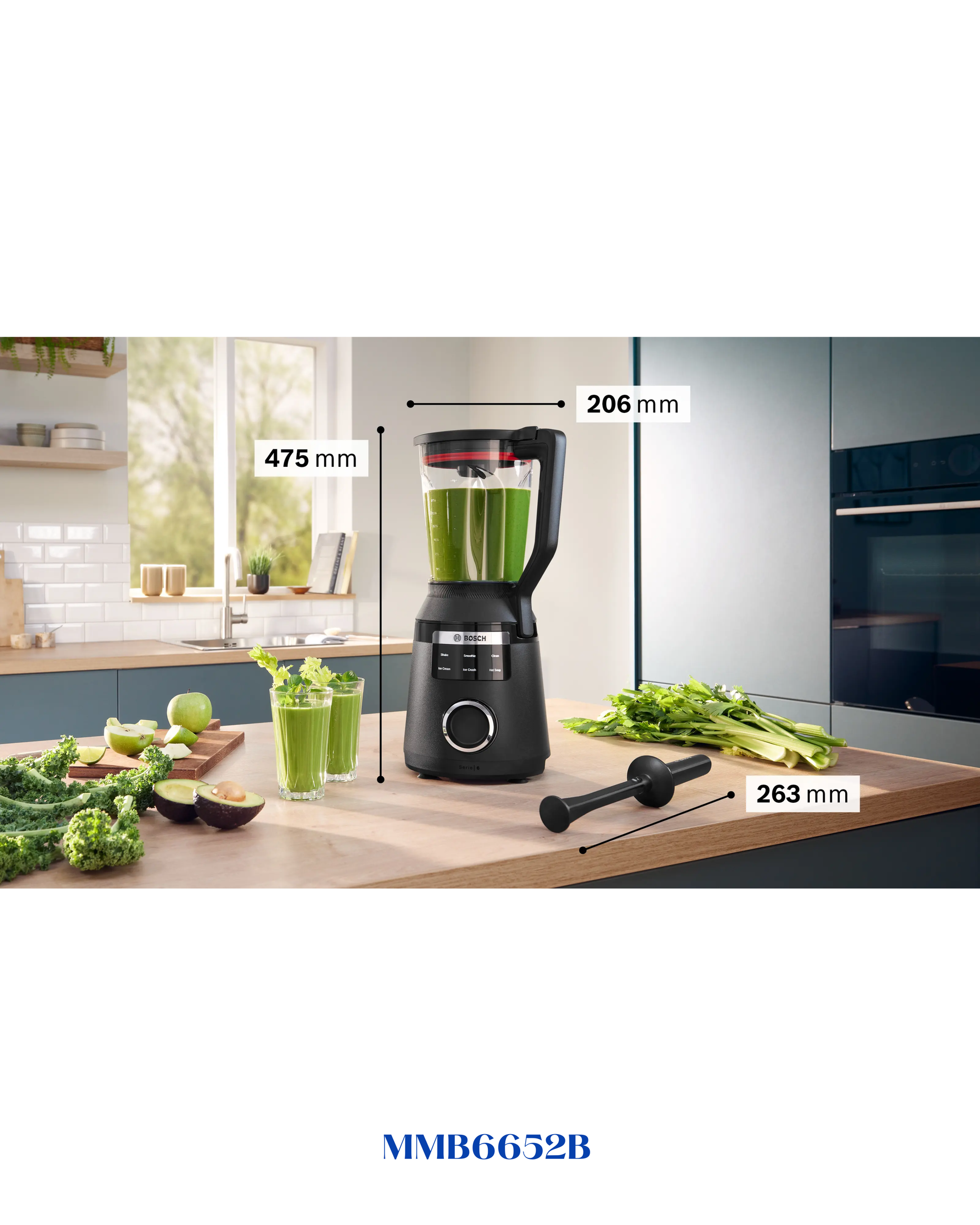 Bosch Series 6 VitaPower High Performance Blender 1800W 2L
