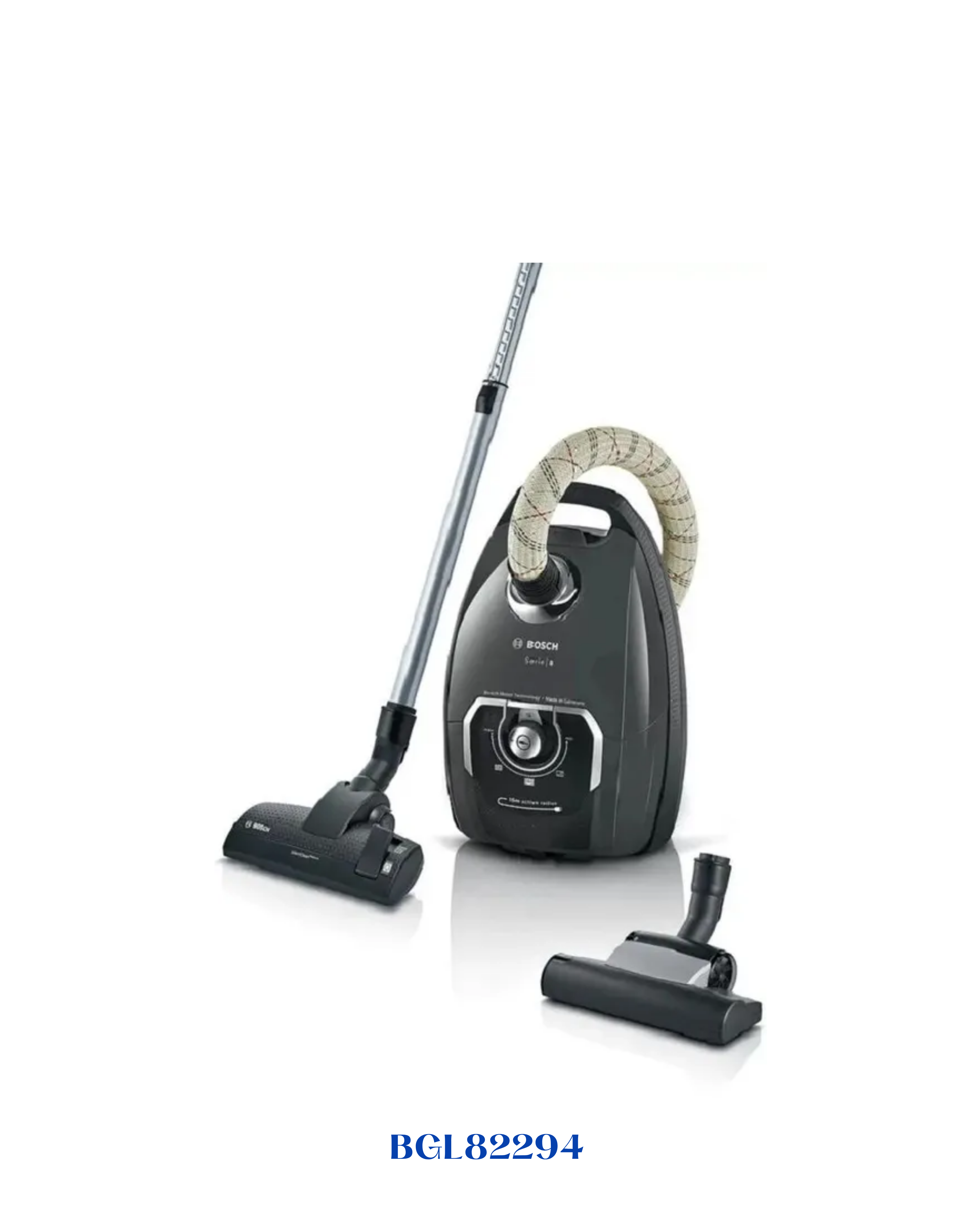 BOSCH SERIES 8 BAGGED VACUUM CLEANER GRAPHITE 2200W 5L