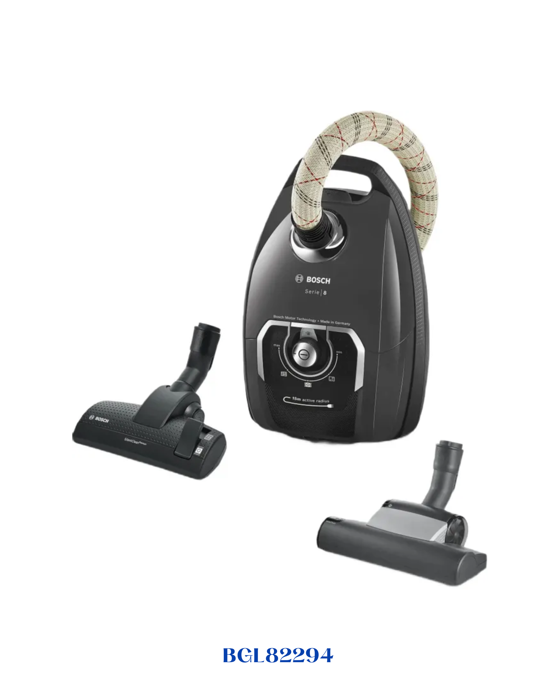 BOSCH SERIES 8 BAGGED VACUUM CLEANER GRAPHITE 2200W 5L