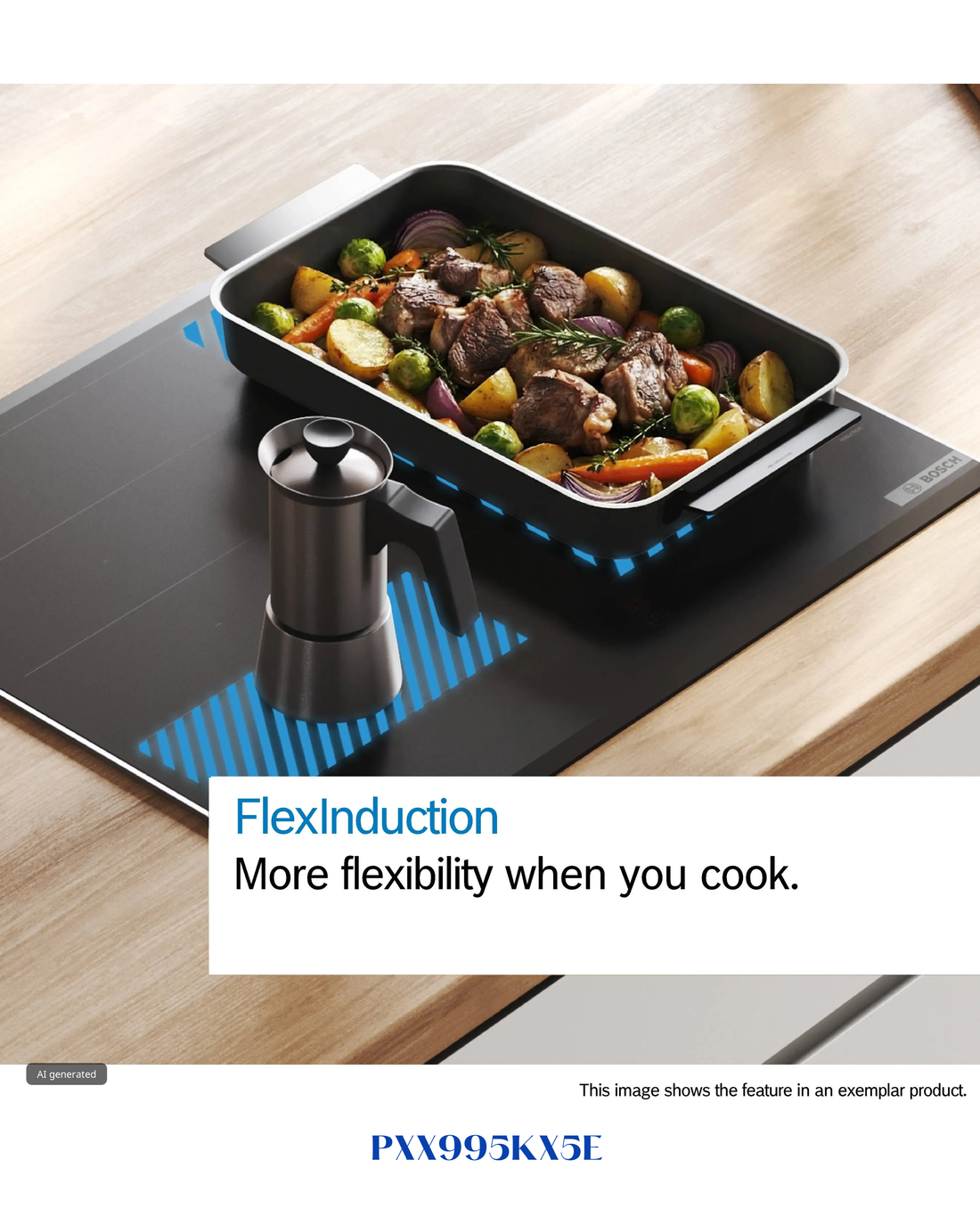 Bosch Series 8 Flex Induction Cooktop 90 cm