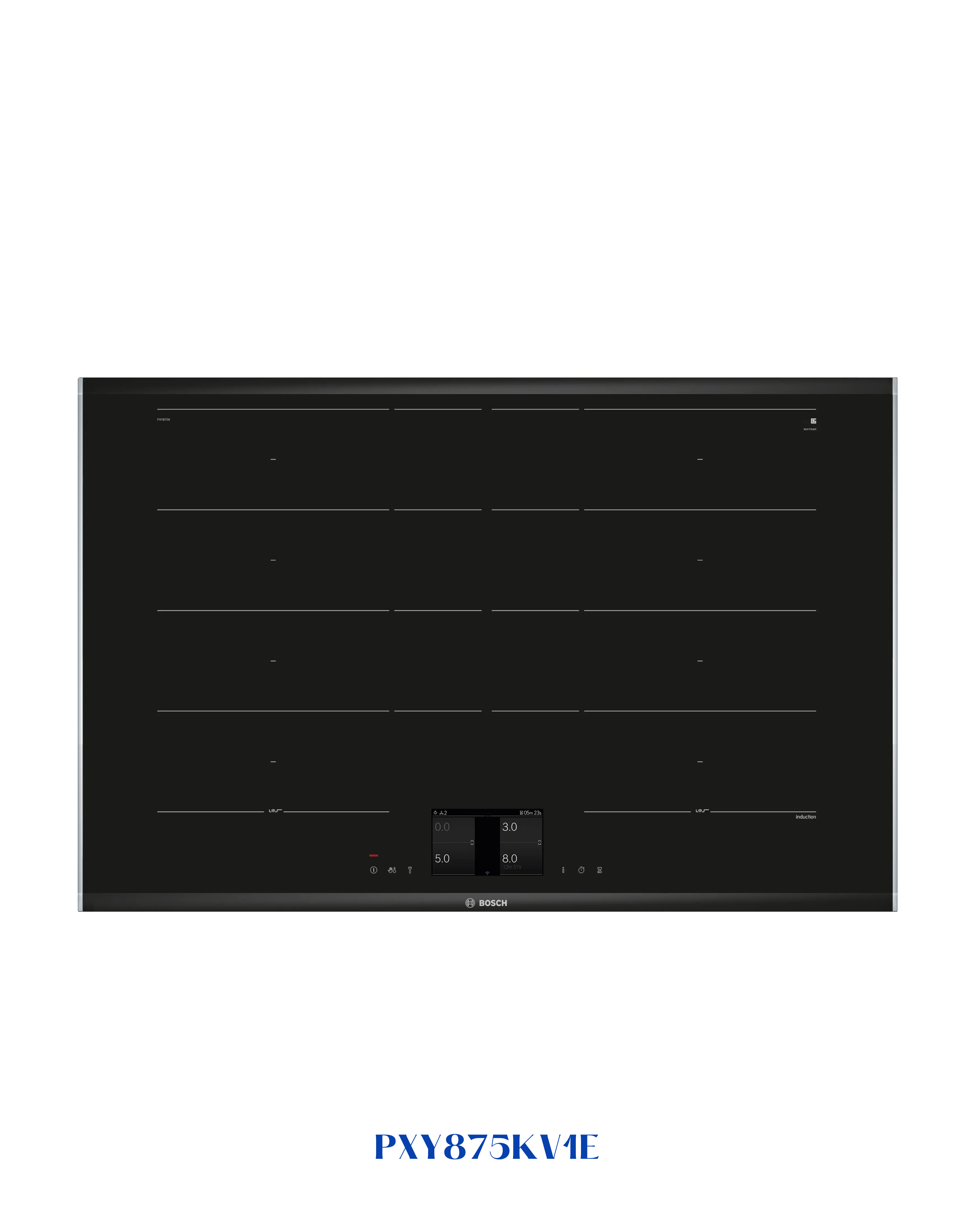Bosch Series 8 Induction Cooktop 80 cm Black 7400W