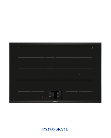 Bosch Series 8 Induction Cooktop 80 cm Black 7400W
