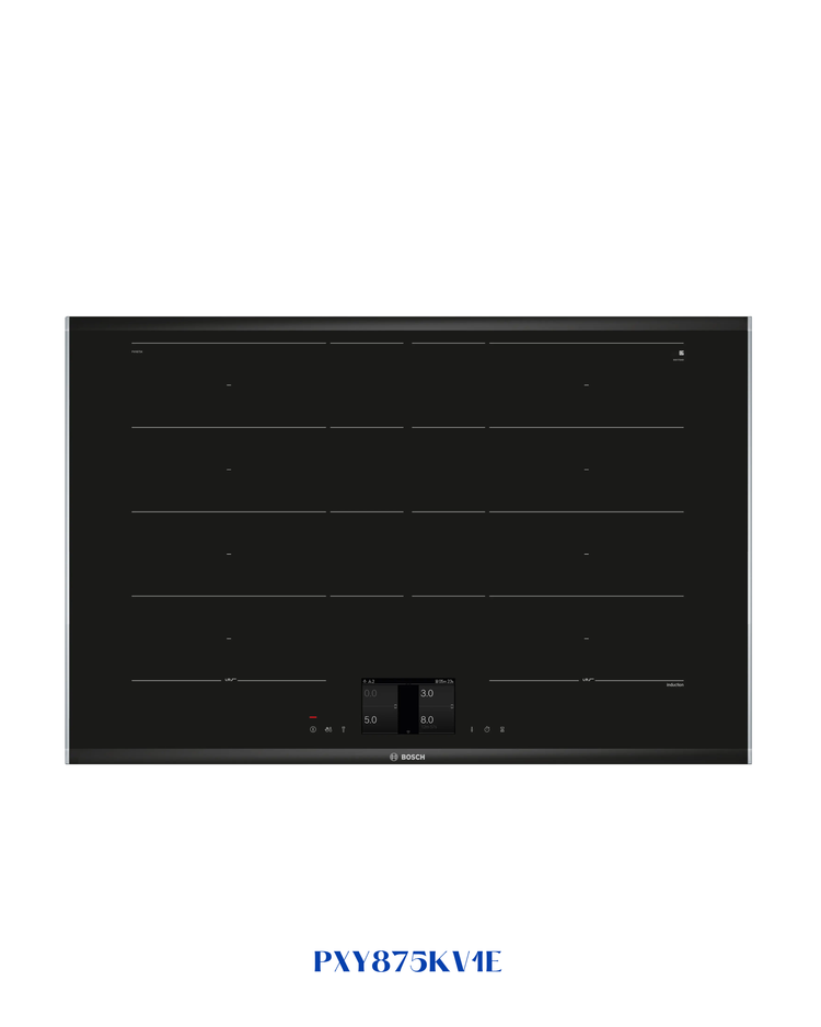 Bosch Series 8 Induction Cooktop 80 cm Black 7400W