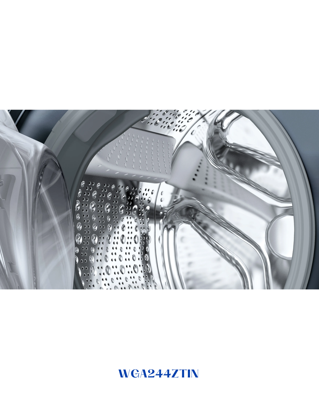 bosch Series 6 Washing Machine, Front Loader 9 kg 1400 rpm