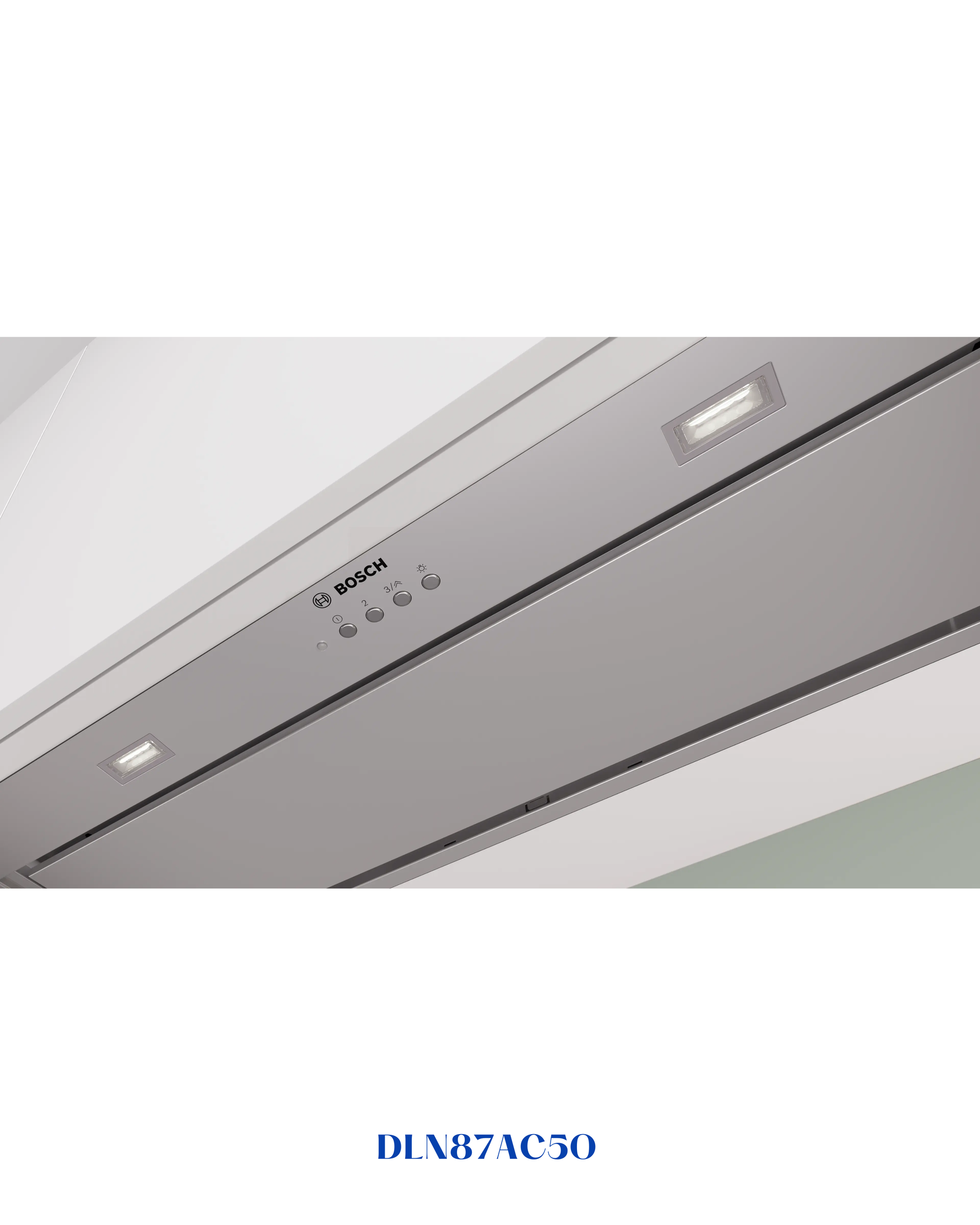 bosch Series 6 canopy cooker hood 86 cm Stainless steel