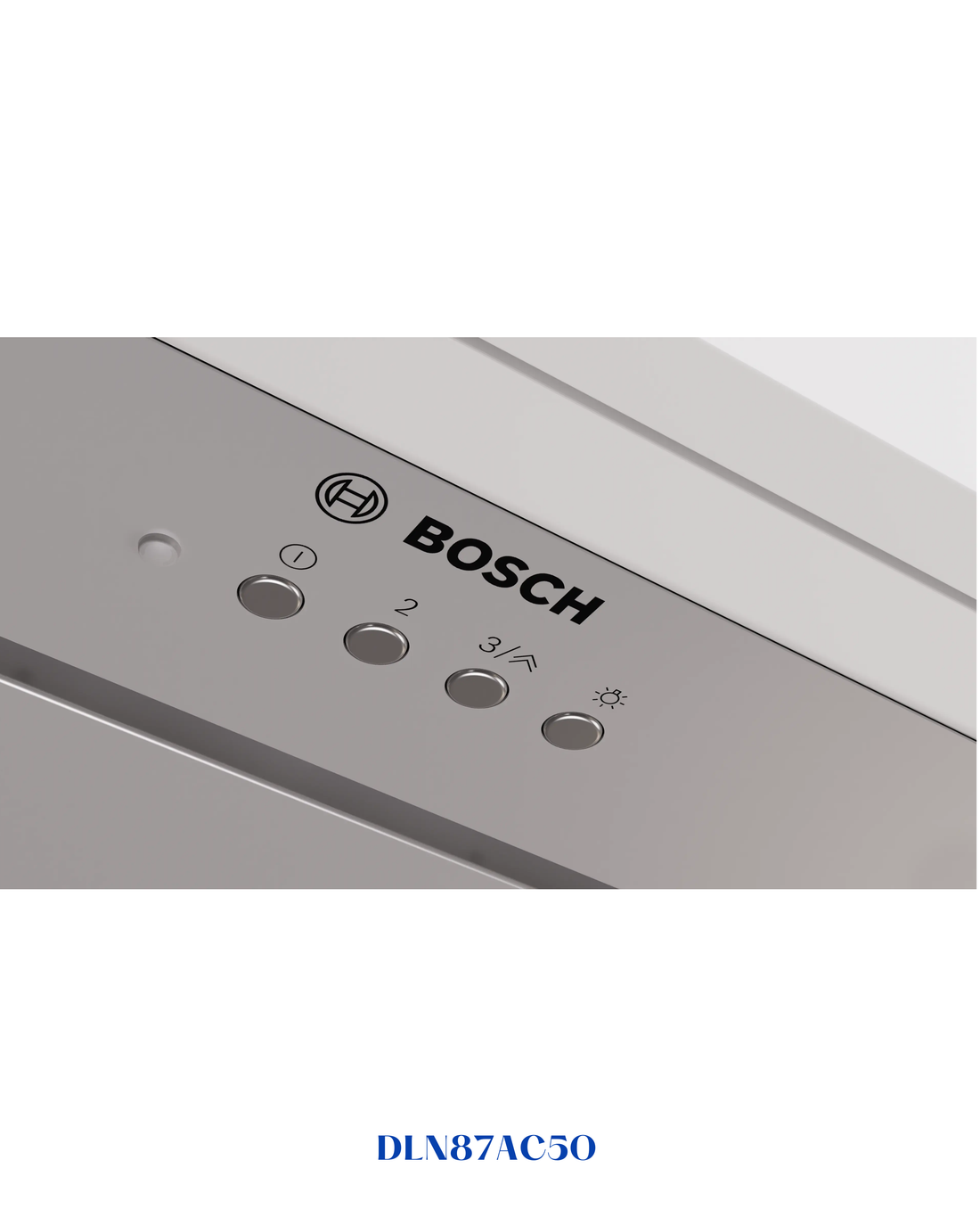 bosch Series 6 canopy cooker hood 86 cm Stainless steel