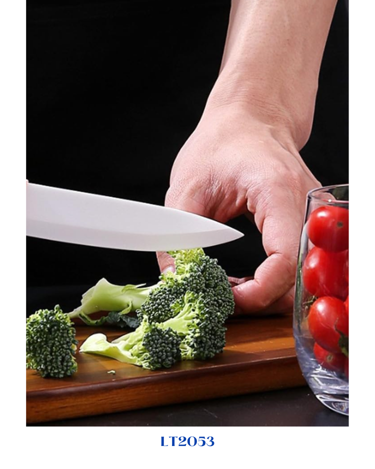 LAMART BAMBOO UNIVERSAL CERAMIC KNIFE 13 CM