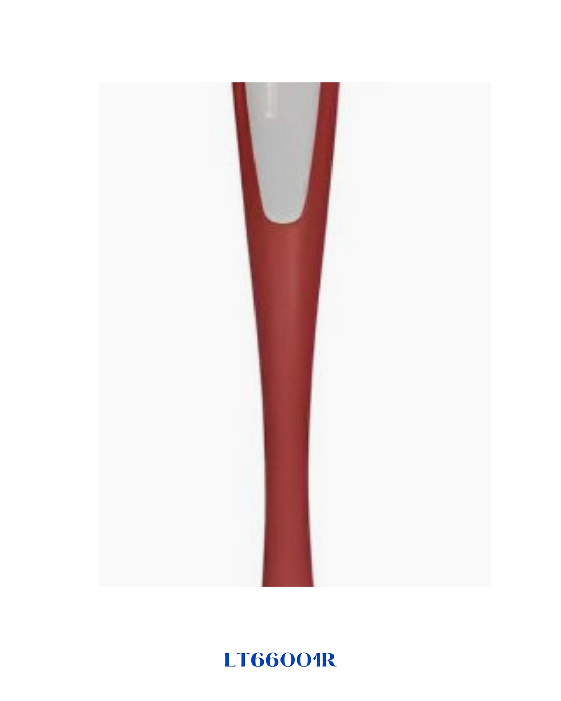 LAMART NYLON SOUP LADLE 28 CM - RED