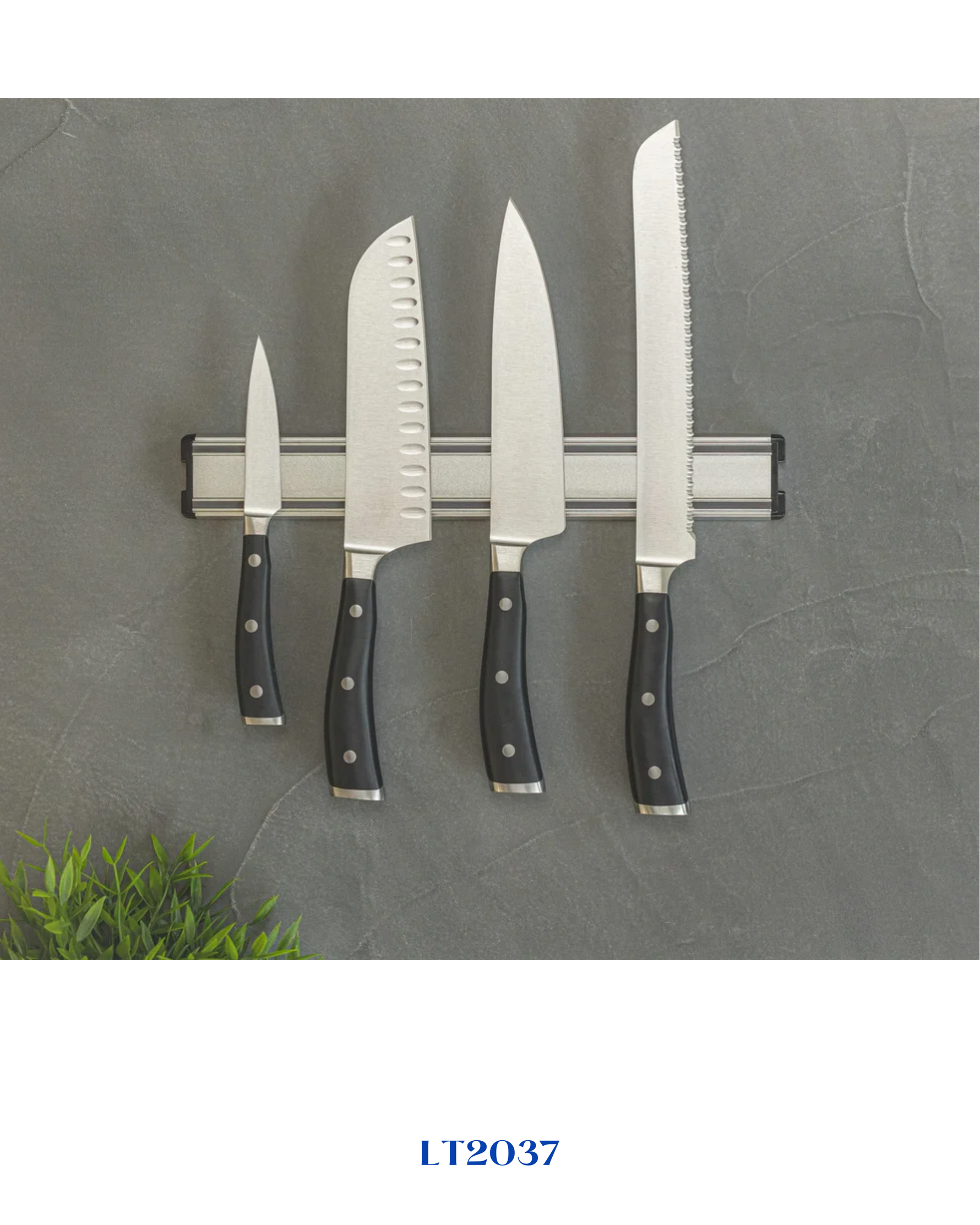 LAMART MAGNETIC KNIFE RACK DELUXE 36.5 CM