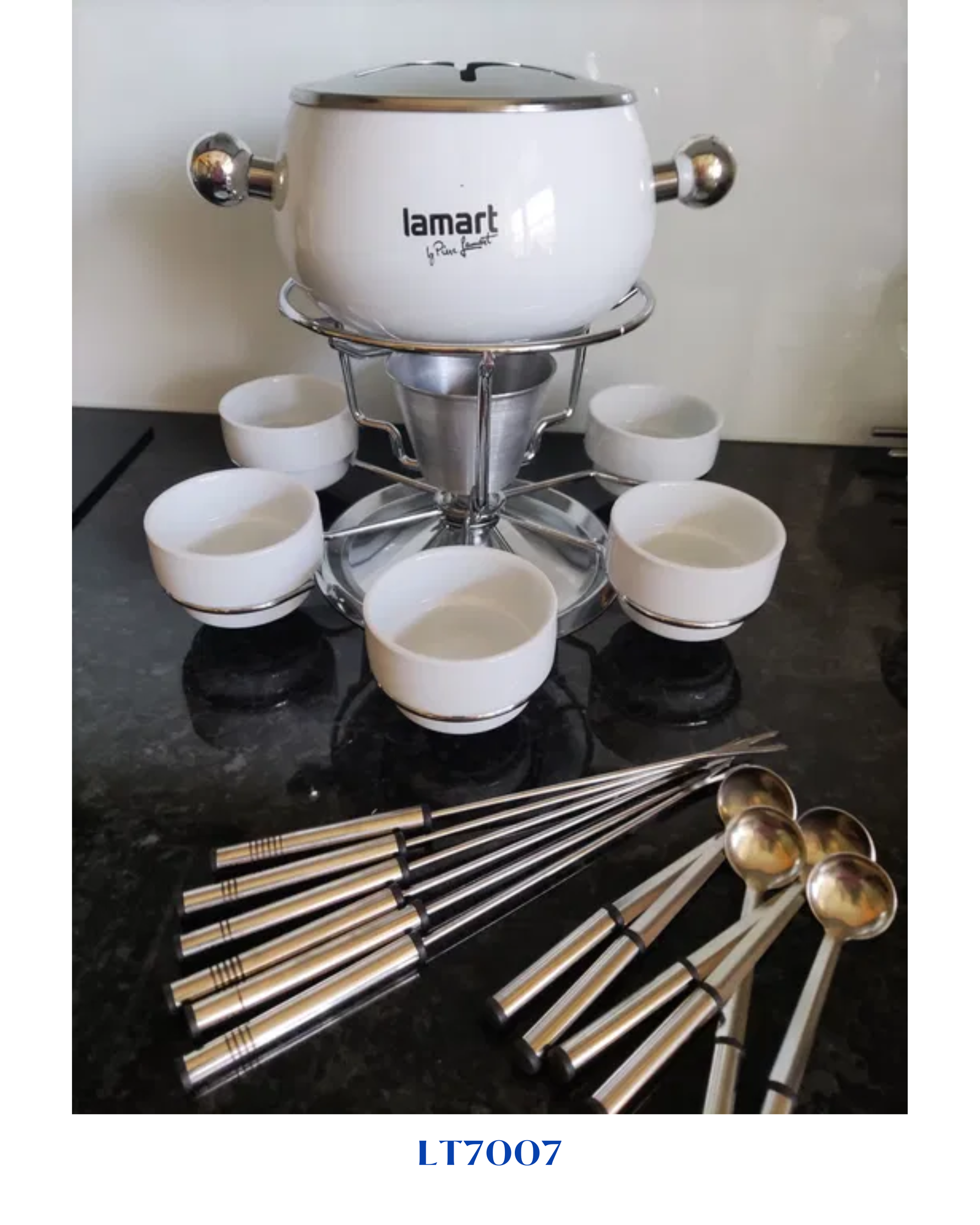 LAMART CARNE  FONDUE SET 23PCS