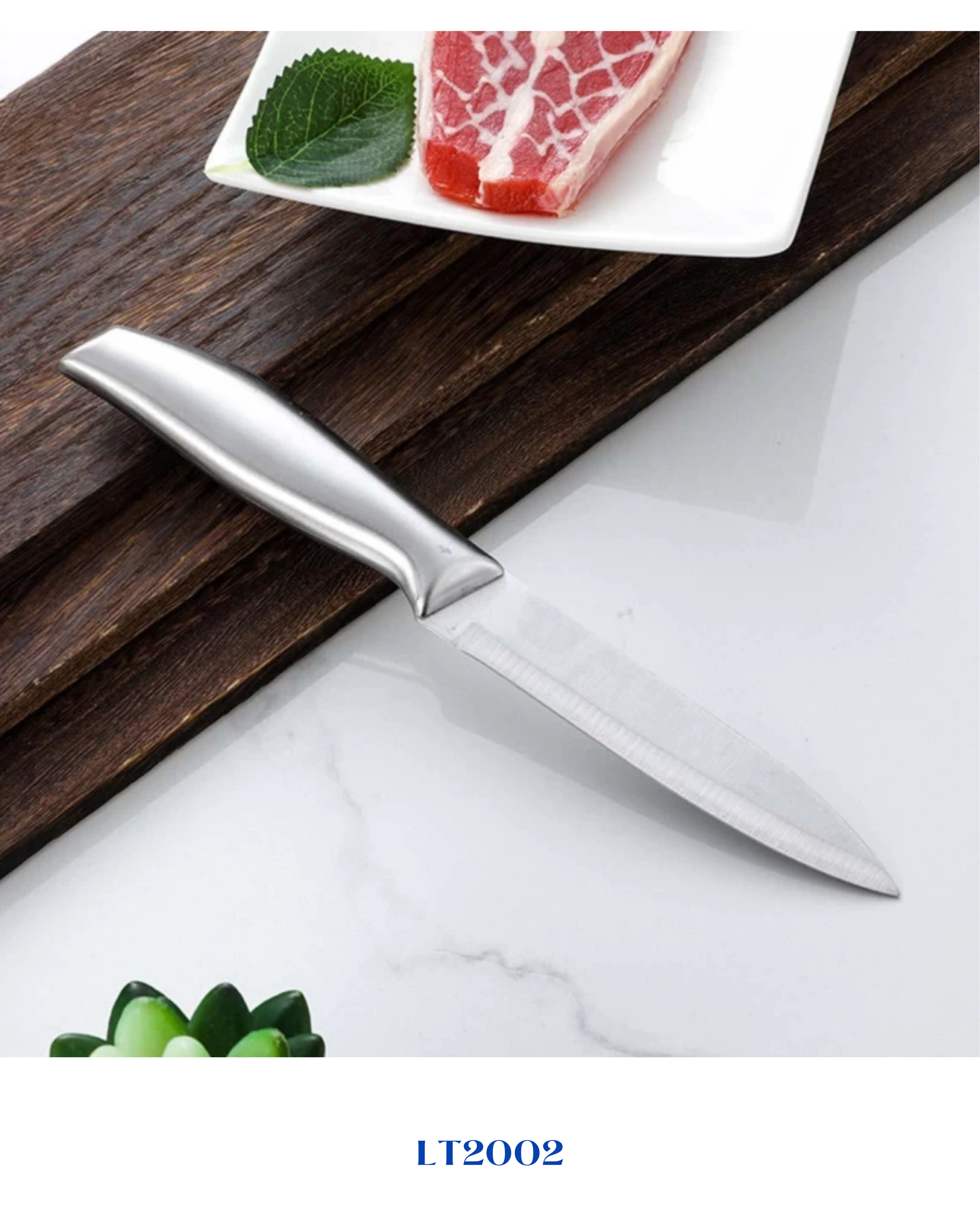 LAMART  CERAMIC UTILITY KNIFE WITH STAINLESS STEEL HANDLE 10CM