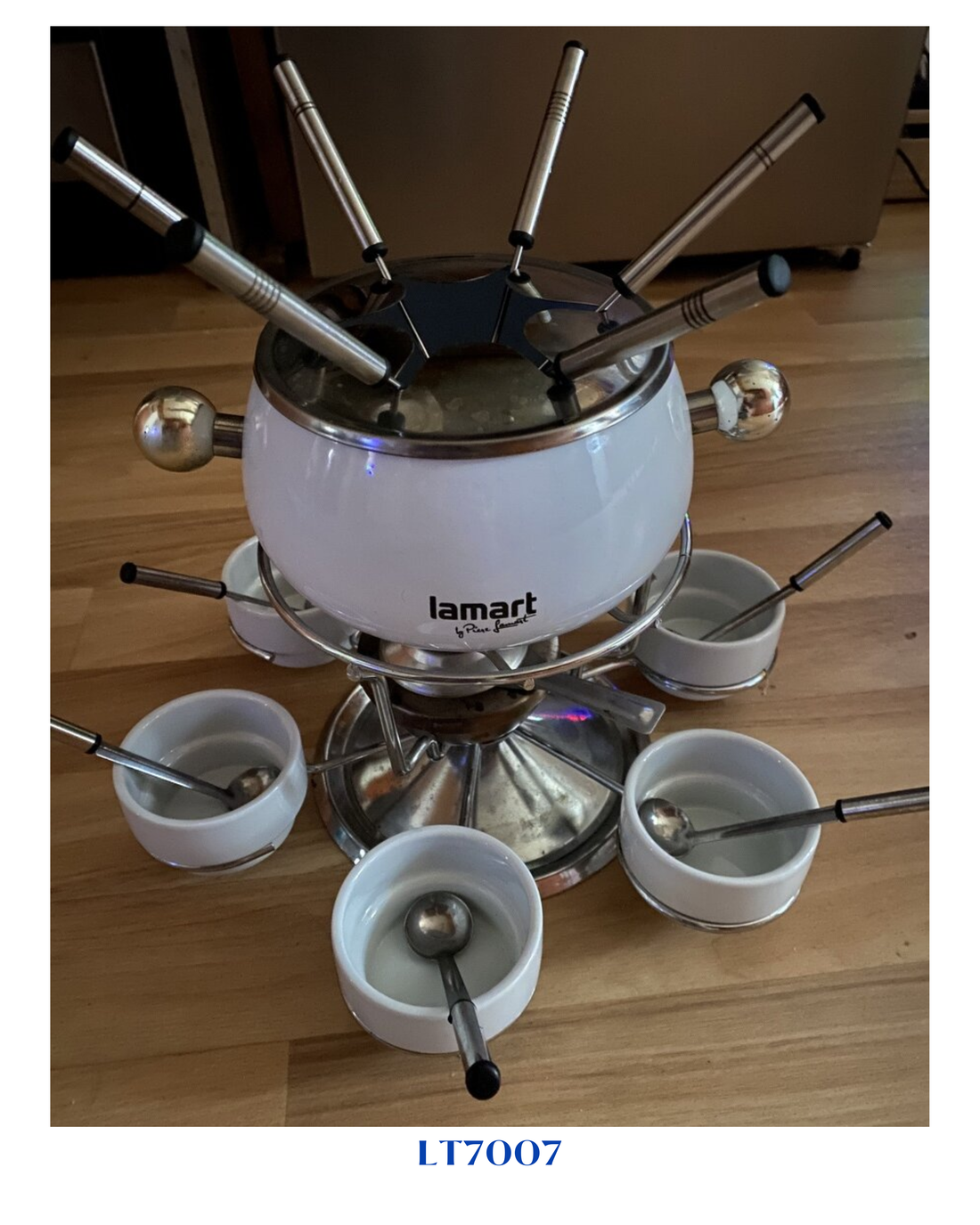 LAMART CARNE  FONDUE SET 23PCS