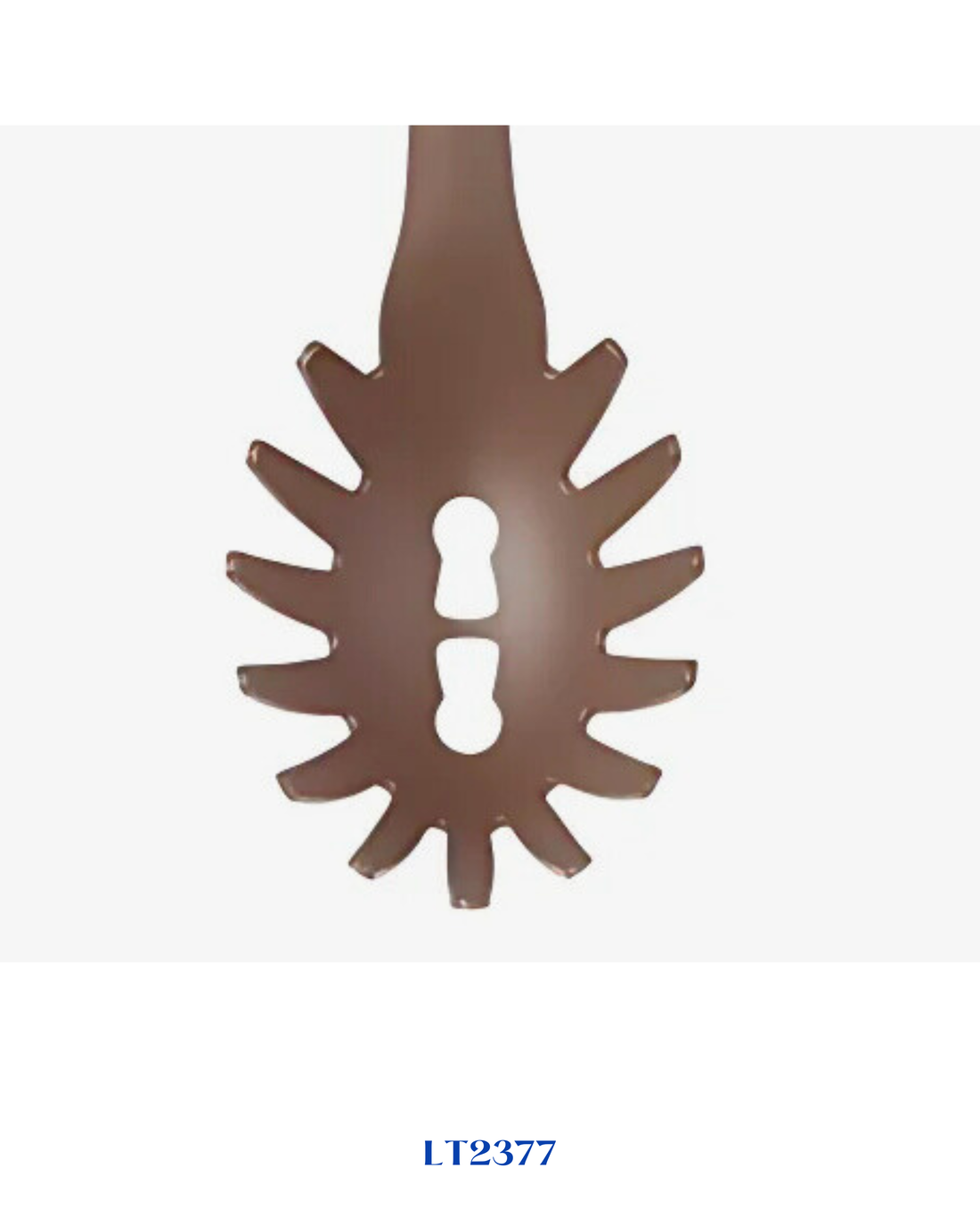 LAMART ERGO SPAGHETTI LADLE BROWN