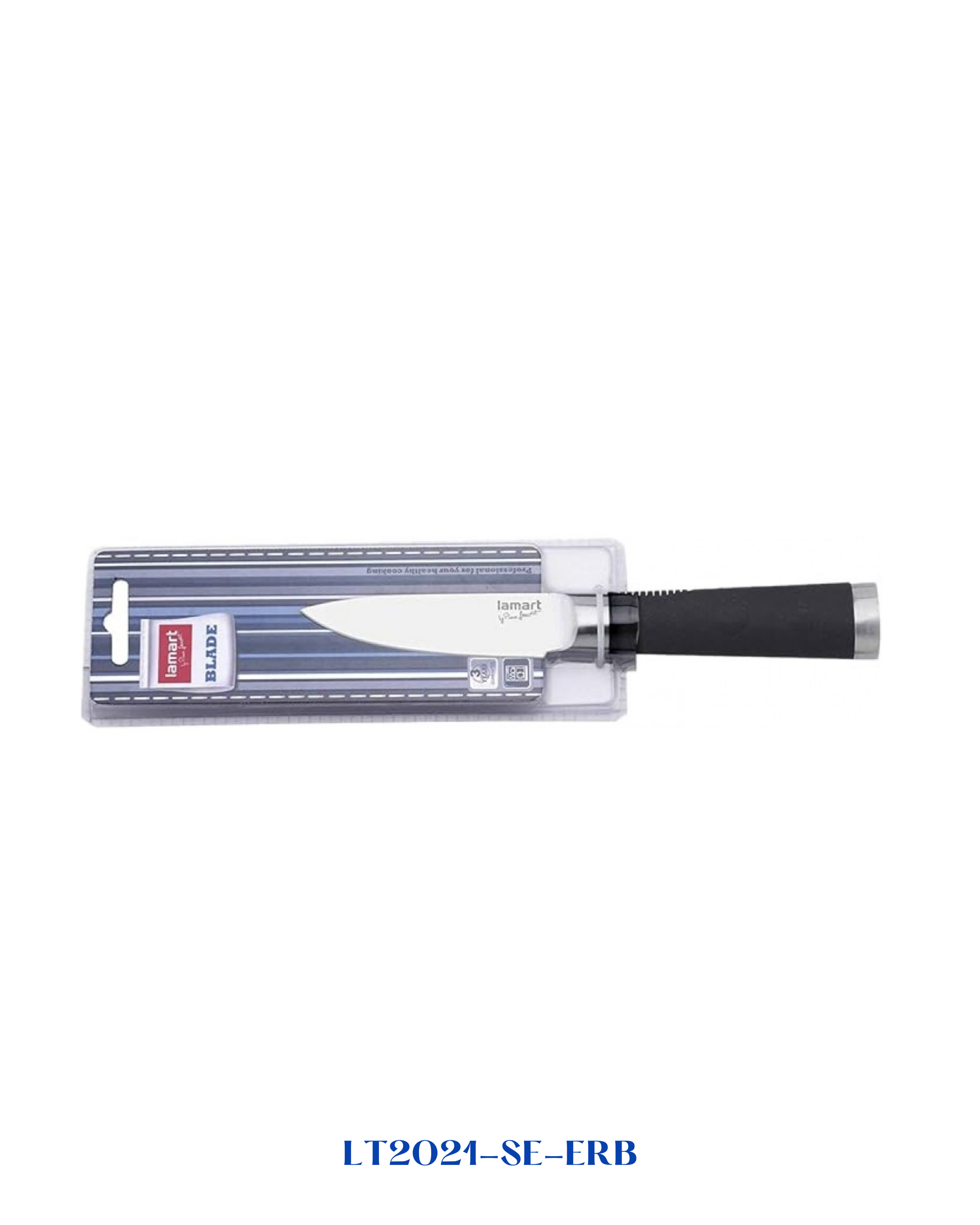 LAMART SOFT PARING KNIFE 7.5CM SS