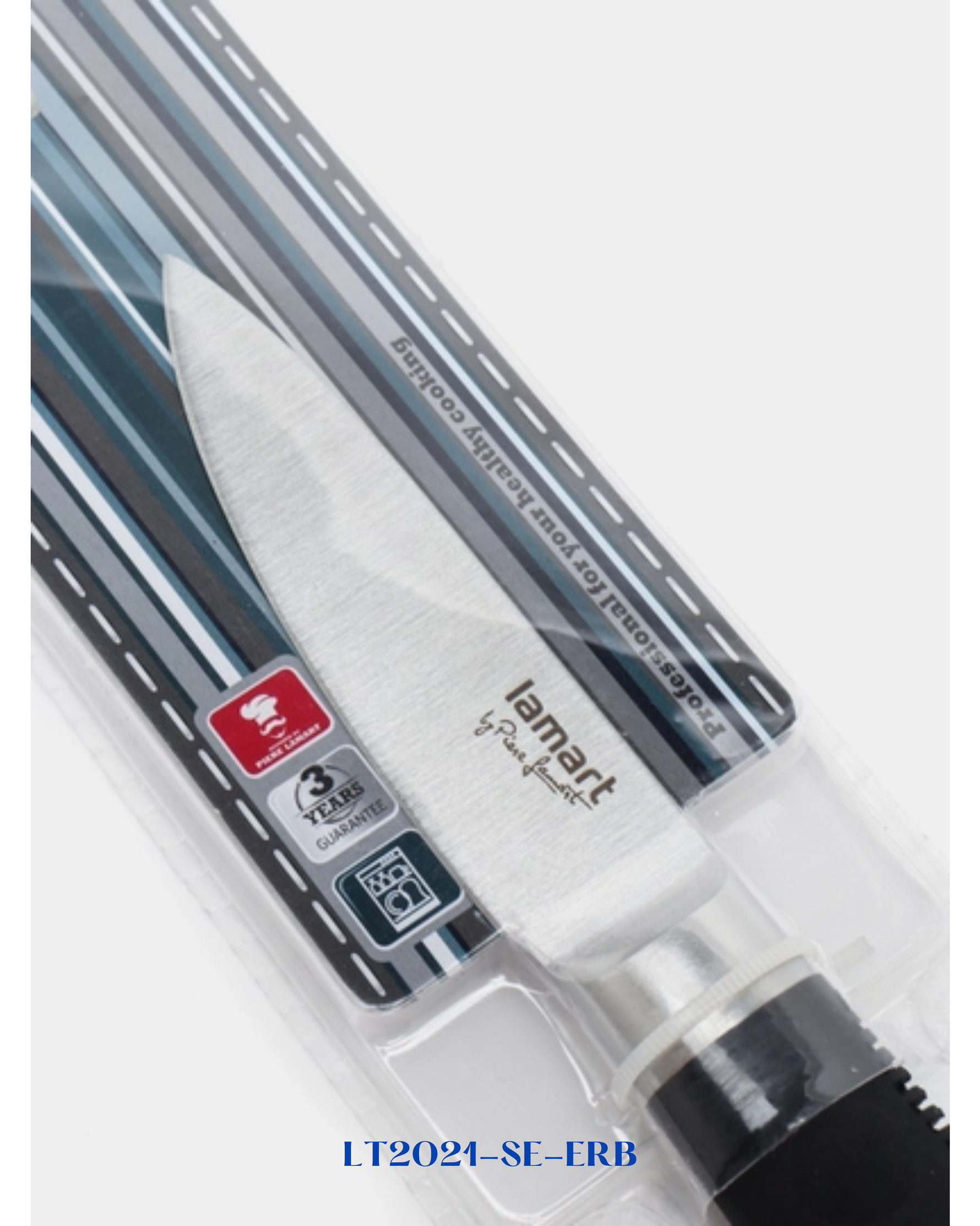 LAMART SOFT PARING KNIFE 7.5CM SS