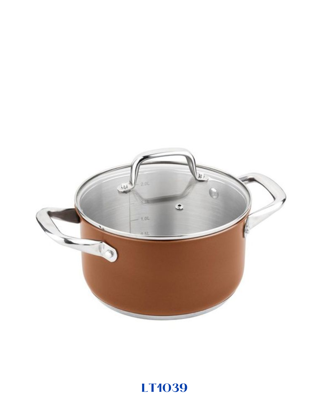 LAMART JOLI CASSEROLE WITH GLASS LID 2.7L