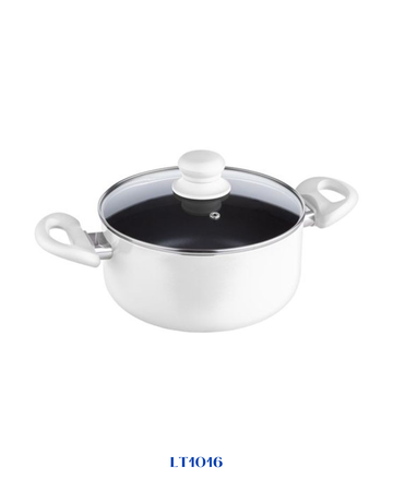 LAMART NON-STICK CASSEROLE WITH LID 20 CM 2.7L