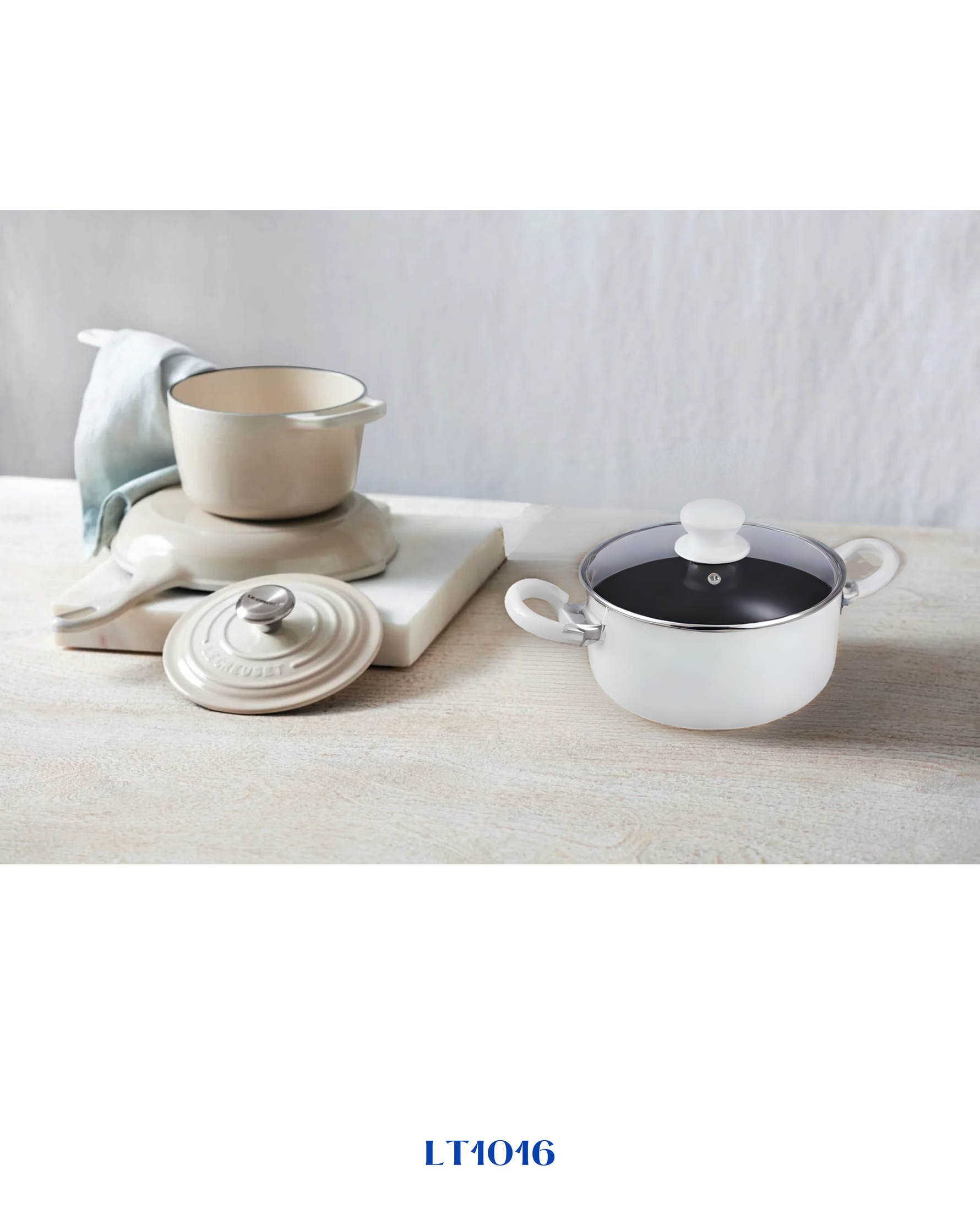 LAMART NON-STICK CASSEROLE WITH LID 20 CM 2.7L
