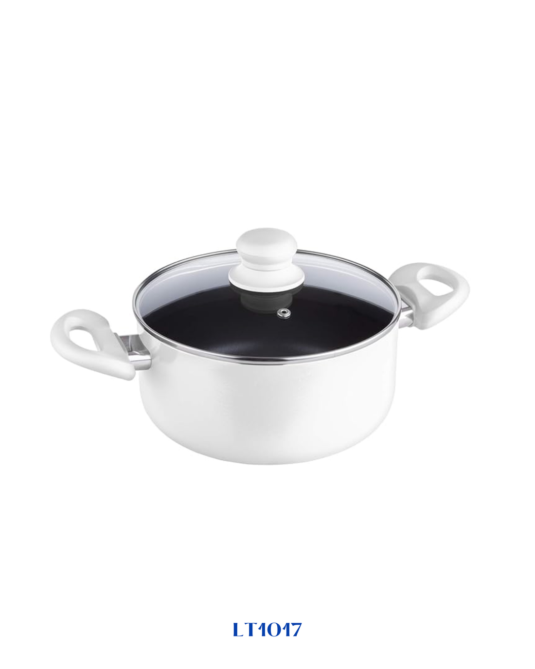 LAMART MULTICOLOR CASSEROLE WITH LID 24CM 4.6L