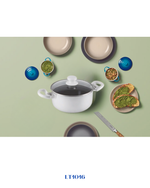 LAMART NON-STICK CASSEROLE WITH LID 20 CM 2.7L