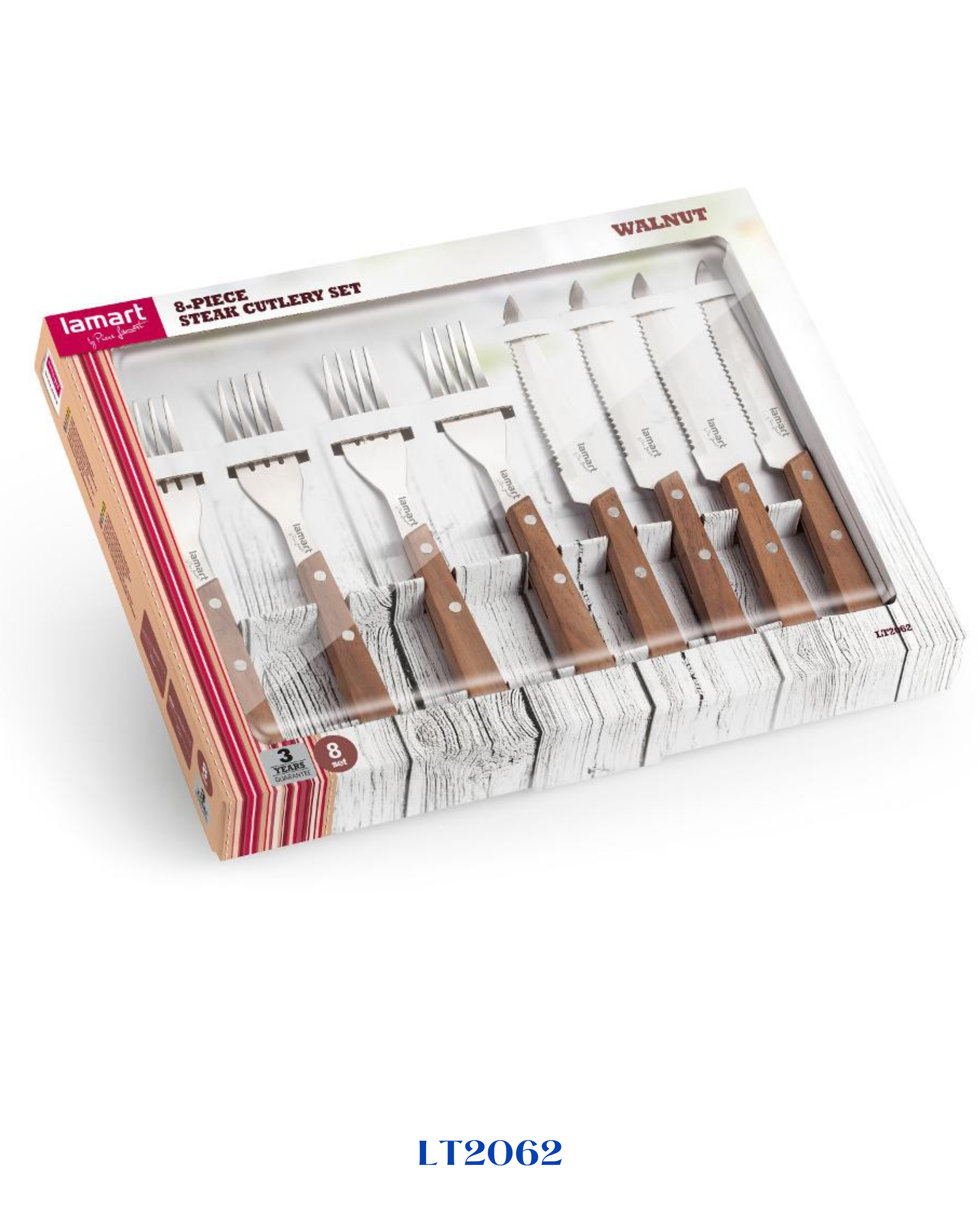 LAMART PIECE STEAK CUTLERY SET