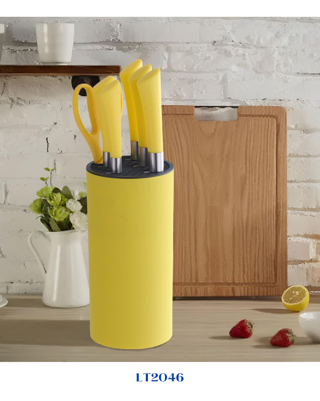 LAMART KNIFE HOLDER YELLOW