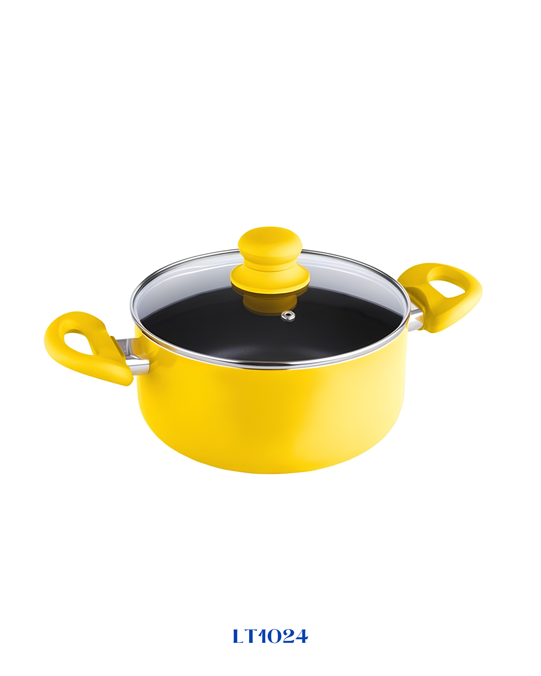 LAMART CASSEROLE WITH LID YELLOW 2.7L