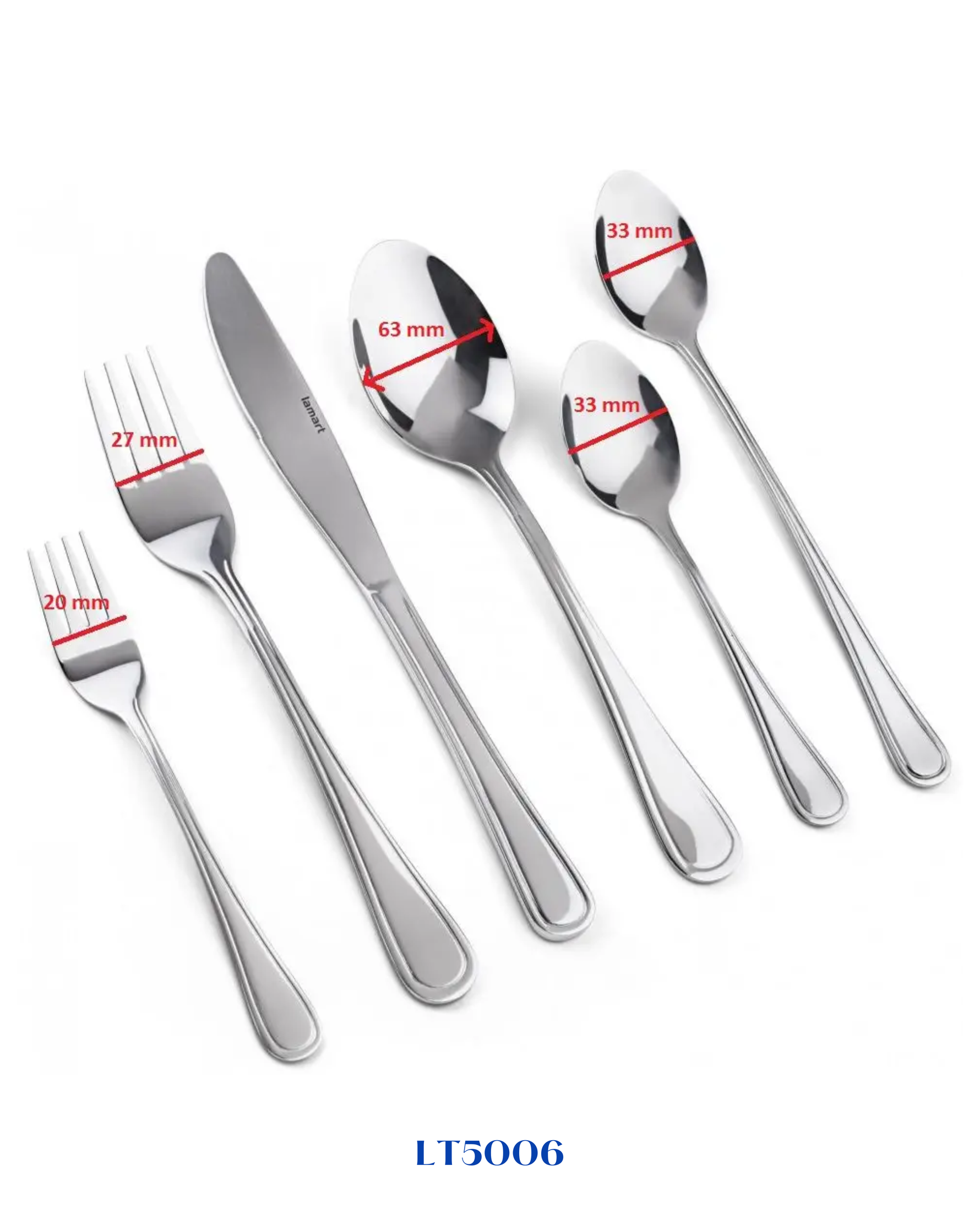 LAMART CUTLERY SET CARMEN 48PCS